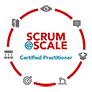 Scrum@Scale Certified Practicioner badge
